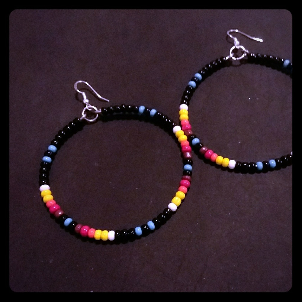 Native American Indian handmade earrings  Boho